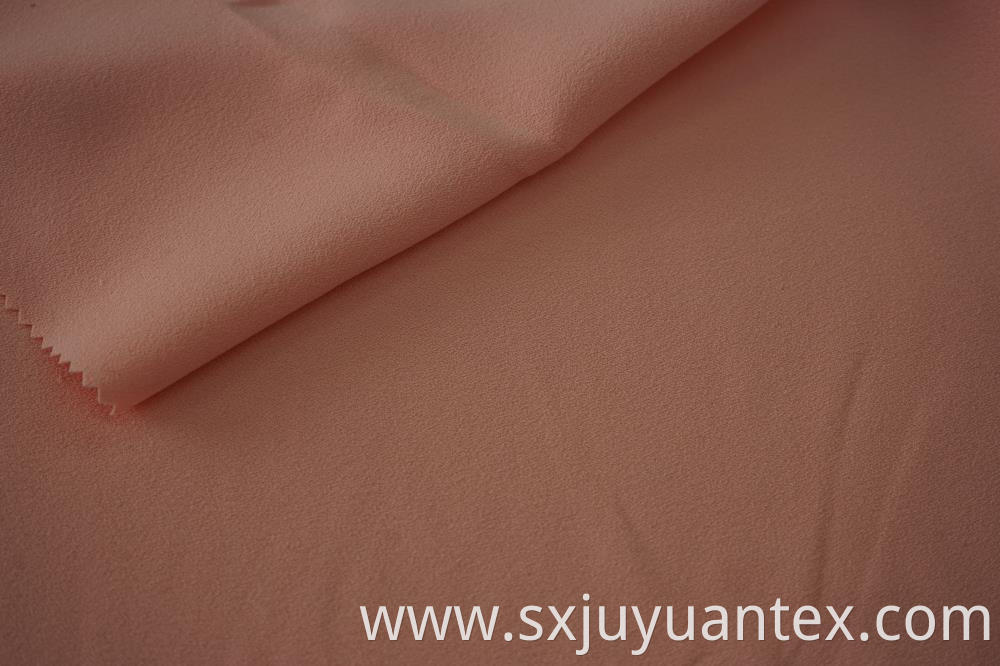 Polyester CEY Single Side Crepe Fabric